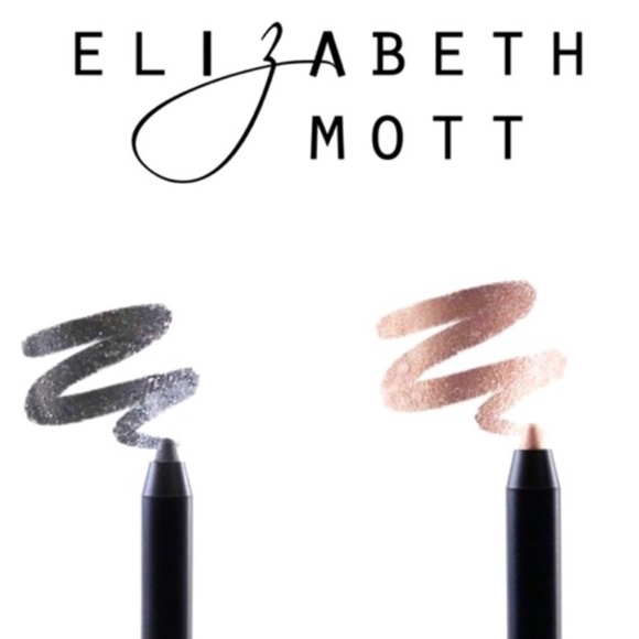 NEW! ELIZABETH MOTT Eyeliner DUO Raven & Pearl - Picture 2 of 7